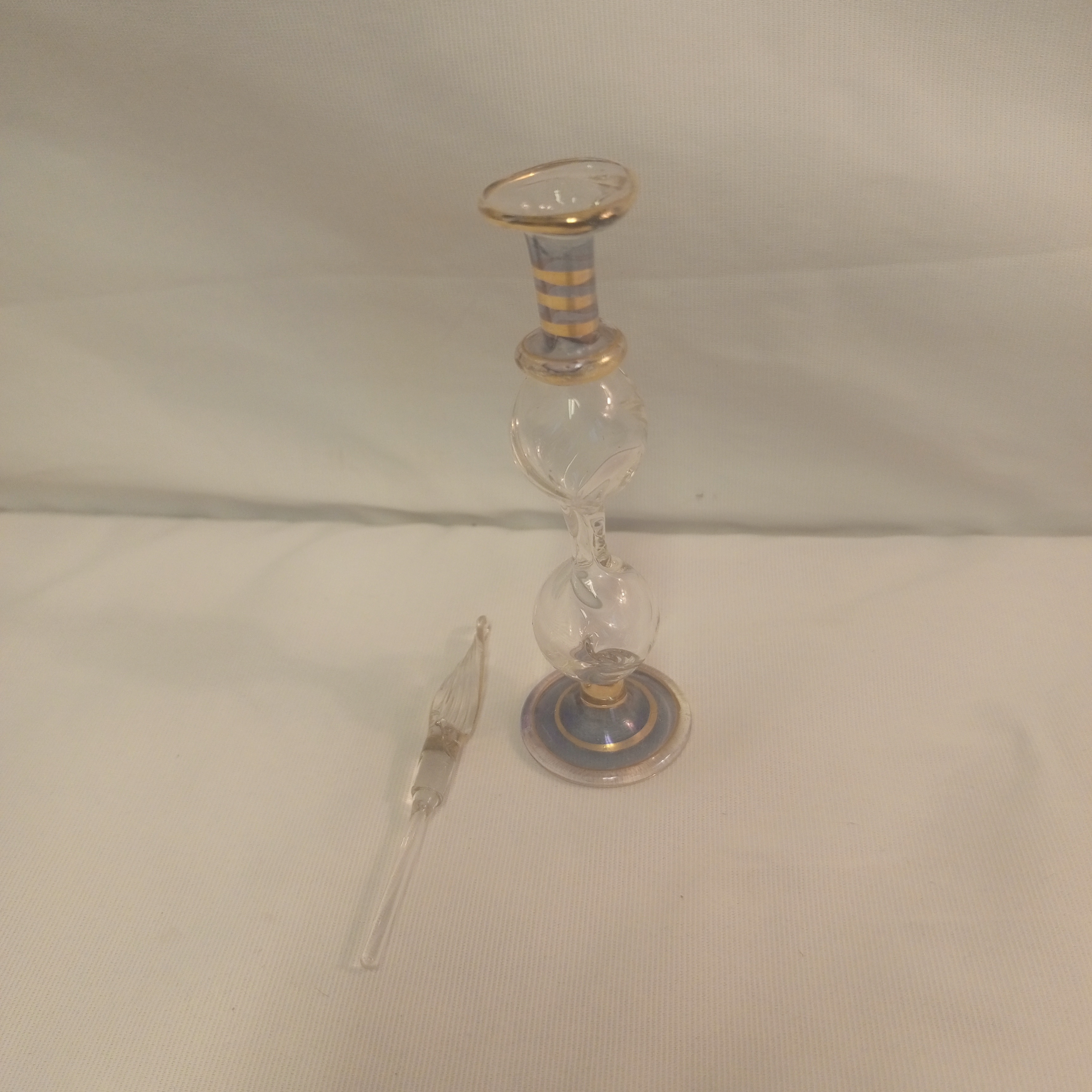 Voir photo 5 de Flacon parfum Égyptien ancien en verre Flacon parfum Égyptien ancien en verre État correct reconditionné photo 5