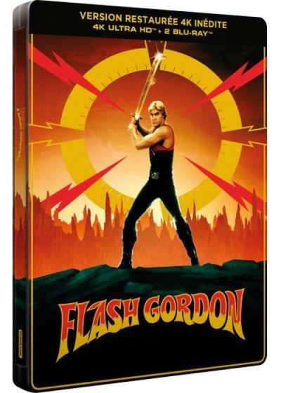 Flash Gordon SteelBook® Édition 40ème Anniversaire Blu-ray 4K Ultra HD État correct reconditionné disponible sur Fnac