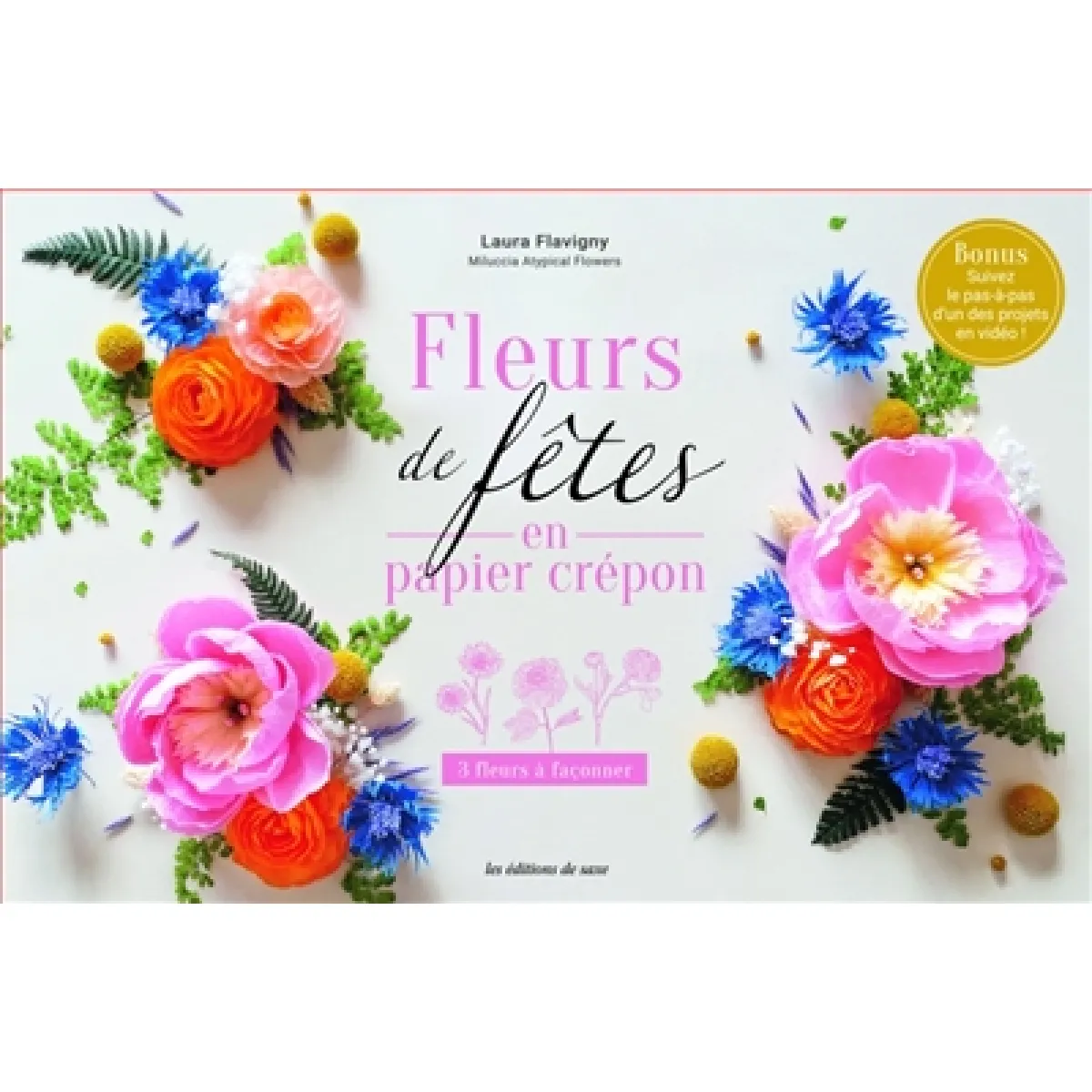 Acheter Fleurs de fêtes en papier crépon : 3 fleurs à façonner État correct - 12,20 € Fleurs de fêtes en papier crépon : 3 fleurs à façonner État correct N/A (Il ne s'agit pas d'une marque reconditionné disponible sur Rue du Commerce Seconde Vie