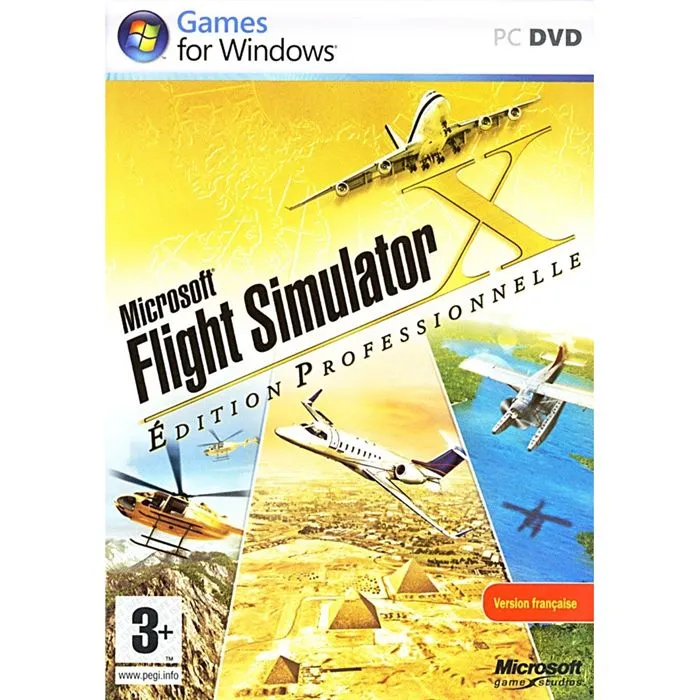 FLIGHT SIMULATOR X EDITION PROFESSIONNELLE / PC DV Reconditionné - 40,00 € FLIGHT SIMULATOR X EDITION PROFESSIONNELLE / PC DV Reconditionné Microsoft reconditionné disponible sur Cdiscount Seconde Vie