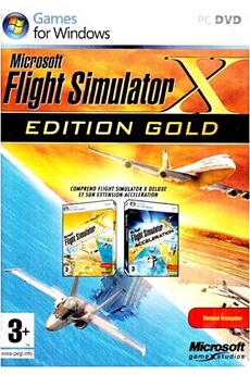 Flight Simulator X Gold Edition Très bon état reconditionné disponible sur Darty