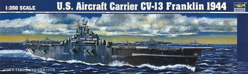 Flugzeugträger Uss Cv-13 Franklin - 1:350e - Trumpeter État correct Trumpeter reconditionné disponible sur Fnac