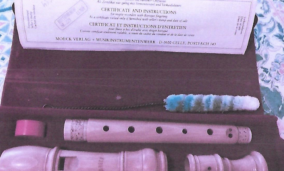 Flûte à bec soprano Rottenburgh Très bon état reconditionné disponible sur Zic Ethic | Dero