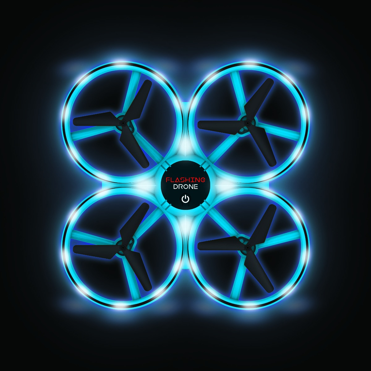 Voir photo 6 de FLYBOTIC – FLASHING DRONE FLYBOTIC – FLASHING DRONE Parfait état reconditionné photo 6