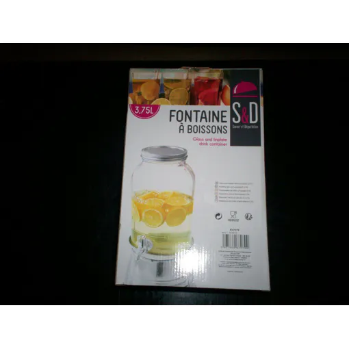 Fontaine A Boissons 3,75 L S&d Saveur Et Degustation Bon état reconditionné disponible sur Rakuten