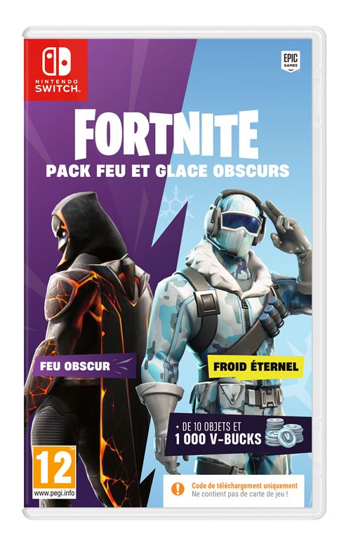 Fortnite Darkfire & Ice Bundle Code in a box Nintendo Switch État correct Flashpoint Germany GmbH reconditionné disponible sur Fnac