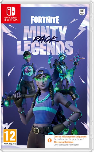Fortnite Pack Légendes fraîches Code in a Box Nintendo Switch État correct Flashpoint Germany GmbH reconditionné disponible sur Fnac