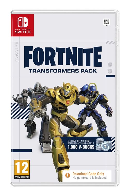 Fortnite Pack Transformers Nintendo Switch État correct Flashpoint Germany GmbH reconditionné disponible sur Fnac