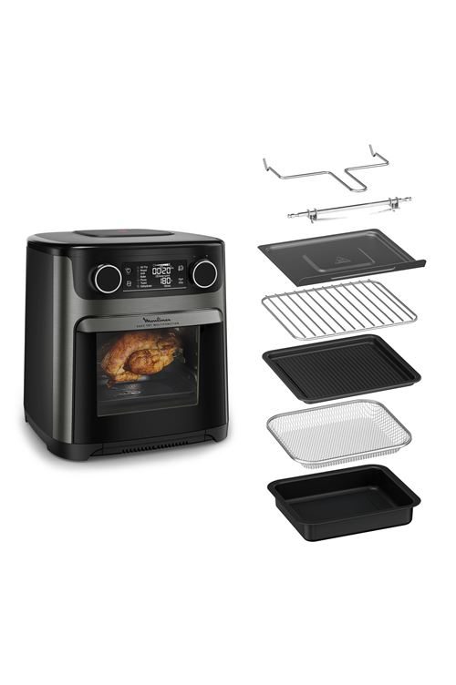 Four AirFryer Moulinex Easy Fry Multifonction : Combi air fryer et four AL5558F0 1800 W Noir État correct Moulinex reconditionné disponible sur Fnac