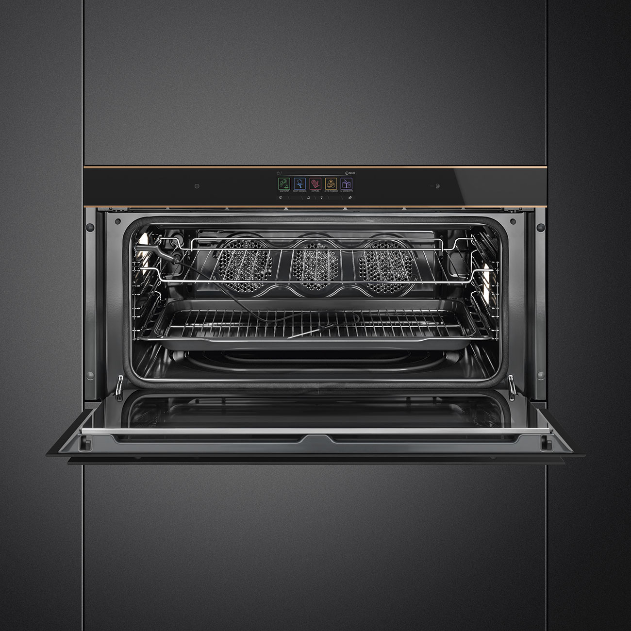 Four chaleur tournante SMEG SFPR9606WTPNR Très bon état Smeg reconditionné disponible sur Underdog