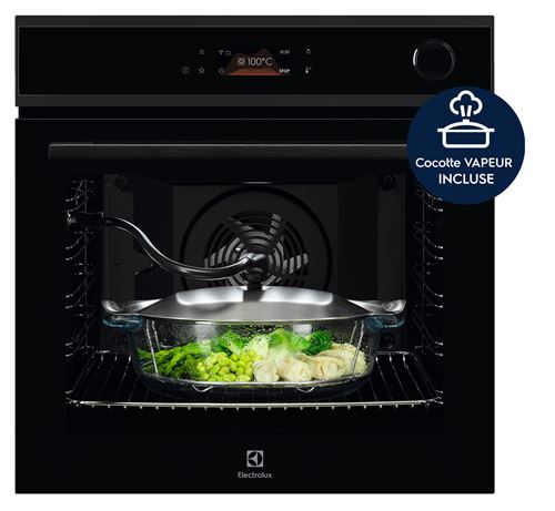 Four encastrable Electrolux Série 700 SteamCrisp® EOC8P39WH 3390 W Noir Pur État correct reconditionné disponible sur Fnac