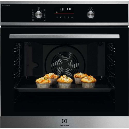 Four encastrable Electrolux vapeur 72 L pyrolyse gris EOD6P46X 949499646 État correct N/A reconditionné disponible sur Fnac