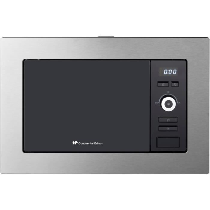 Four micro-ondes encastrable Grill MO20IXEG L59,5 x H38,8 cm x P34,35 cm 20L Inox - Excellent état Parfait état - 101,13 € Four micro-ondes encastrable Grill MO20IXEG L59,5 x H38,8 cm x P34,35 cm 20L Inox - Excellent état Parfait état Continental Edison reconditionné disponible sur Pixmania