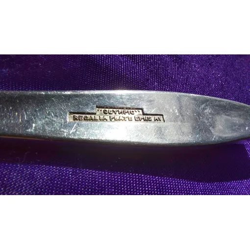 Fourchette Plaquée Argent Olympic Regalia Plate Espn A1 Angleterre 20 Cm 67 Grammes Lot 16 Bon état reconditionné disponible sur Rakuten