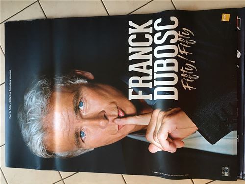Acheter Franck DUBOSC - Fifty/Fifty - AFFICHE État correct - 11,99 € Franck DUBOSC - Fifty/Fifty - AFFICHE État correct reconditionné disponible sur Fnac