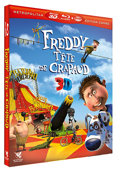 Freddy tête de crapaud Combo Blu-ray 3D DVD État correct reconditionné disponible sur Fnac | Dero