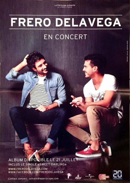 Frero DELAVEGA - 70x100 cm - AFFICHE / POSTER État correct reconditionné disponible sur Fnac