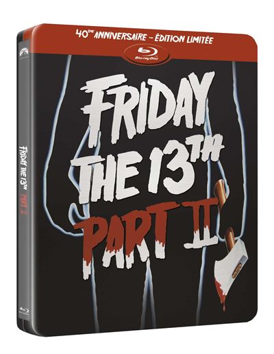 Friday The 13th Part 2 Le Tueur du vendredi Edition Limitée SteelBook® Blu-ray État correct - 105,99 € Friday The 13th Part 2 Le Tueur du vendredi Edition Limitée SteelBook® Blu-ray État correct reconditionné disponible sur Fnac