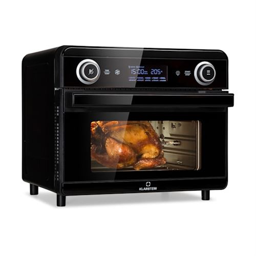 Friteuse à air chaud - Klarstein AeroVital Jumbo - 3 en 1 - Grille-pain - 1550 W - 18 L - Noir État correct N/A reconditionné disponible sur Fnac | Dero