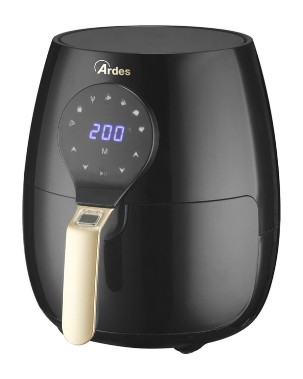 Friteuse à air chaud simple Ardes Eldorada Maxi 5 L Indépendante 1450 W Noir - Très bon état Très bon état reconditionné disponible sur Pixmania
