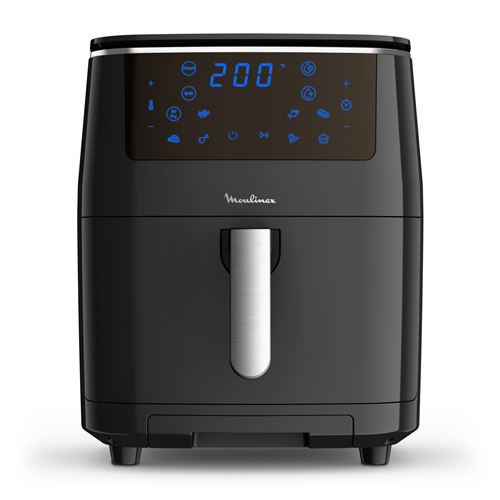Friteuse Moulinex Easy Fry Grill & Steam 3-en-1 AL201810 1700 W Noir État correct Moulinex reconditionné disponible sur Fnac