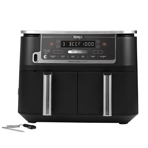 Friteuse Ninja Foodi Dual Zone AF451EU 2470 W Noir État correct Ninja reconditionné disponible sur Fnac