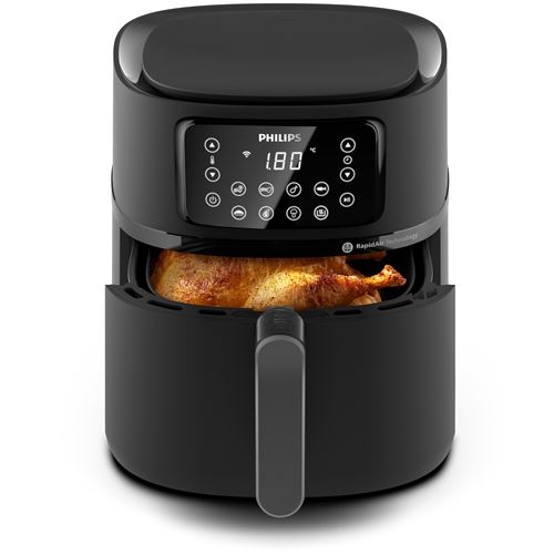 Friteuse Philips HD9285/93 Airfryer Connecté XXL noir Série 5000 avec accessoire État correct Philips reconditionné disponible sur Fnac