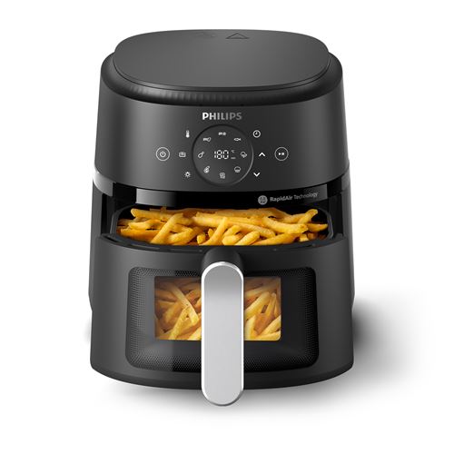 Friteuse Philips NA211/00 , Airfryer 3.2L Noir Série 2000 État correct reconditionné disponible sur Fnac