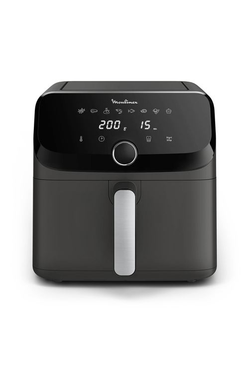 Friteuse sans huile Moulinex Easy Fry Mega YY5935FB Gris charbon État correct Moulinex reconditionné disponible sur Fnac