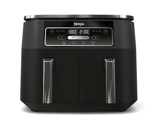 Friteuse sans huile Ninja Foodi DualZone AF200EU 7,6L Noir État correct Ninja reconditionné disponible sur Fnac