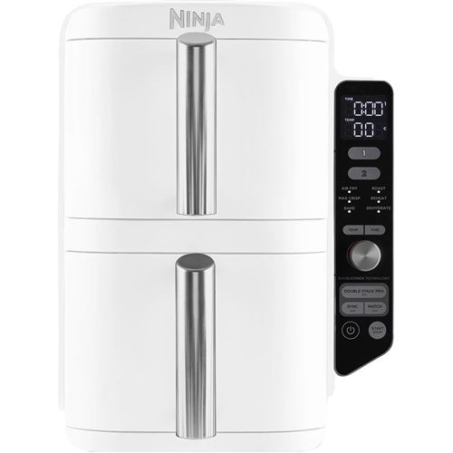 Friteuse sans huile Ninja SL400EUWH 2470 W Blanc État correct Ninja reconditionné disponible sur Fnac
