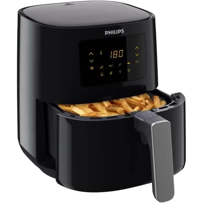 Friteuse sans huile - PHILIPS - HD9252/70 - Airfryer Série 3000 4.1L - 7 préréglages - interface digitale - 1400W - Noir/Gris Reconditionné - 99,99 € Friteuse sans huile - PHILIPS - HD9252/70 - Airfryer Série 3000 4.1L - 7 préréglages - interface digitale - 1400W - Noir/Gris Reconditionné Philips reconditionné disponible sur Cdiscount Seconde Vie