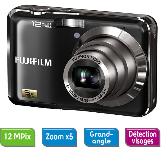 Fujifilm FinePix AX200 Noir État correct Fujifilm reconditionné disponible sur Fnac