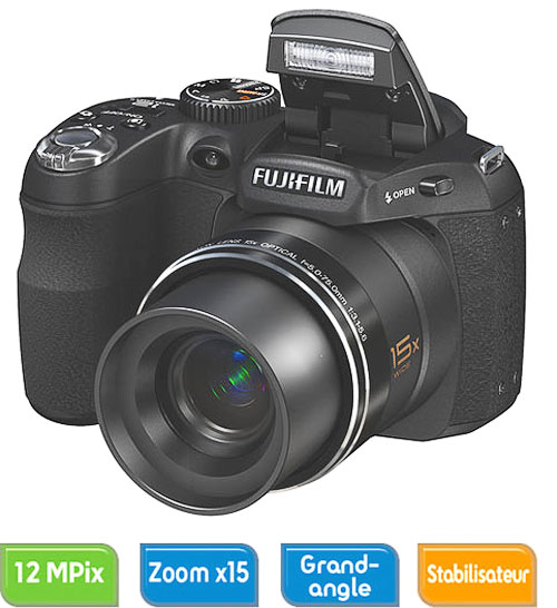 Fujifilm Finepix S1600 Noir État correct Fujifilm reconditionné disponible sur Fnac