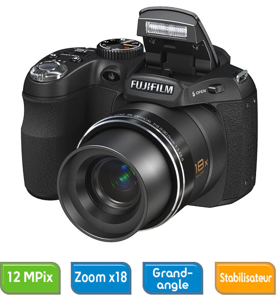 Fujifilm FinePix S2500HD Noir État correct reconditionné disponible sur Fnac