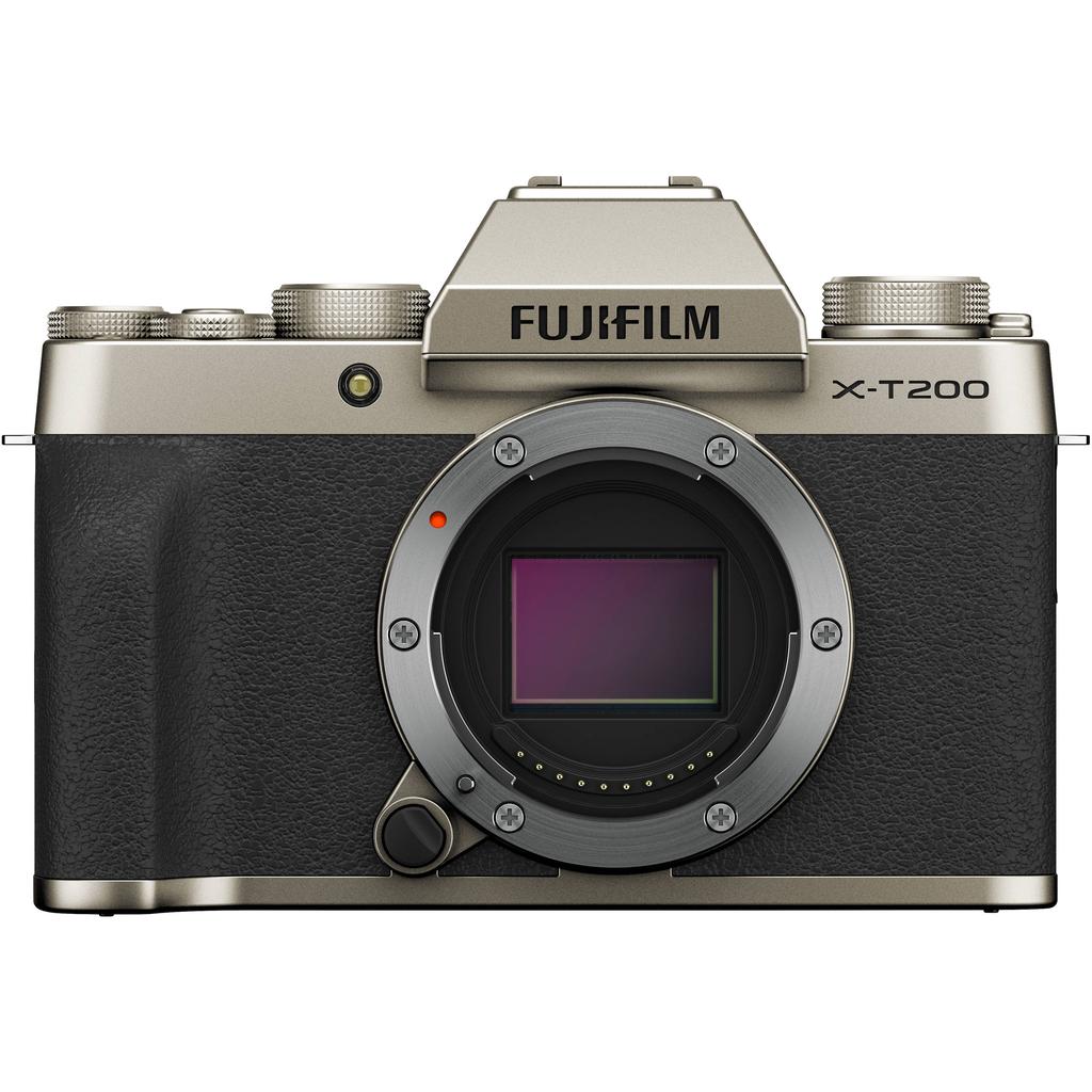 Voir photo 1 de FujiFilm X-T200 - Noir/Or + Objectif Fujifilm XC 15-45mm f/3.5-5.6 OIS PZ | Dero FujiFilm X-T200 - Noir/Or + Objectif Fujifilm XC 15-45mm f/3.5-5.6 OIS PZ Reconditionné Fujifilm reconditionné | Dero