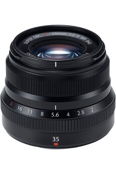 FUJINON XF 35MM F/2 R WR NOIR Bon état Fujifilm reconditionné disponible sur Darty