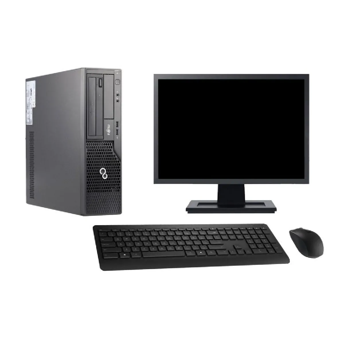 Fujitsu Esprimo E500 E85+ - Noir État correct - 274,50 € Fujitsu Esprimo E500 E85+ - Noir État correct Fujitsu reconditionné disponible sur Rue du Commerce Seconde Vie