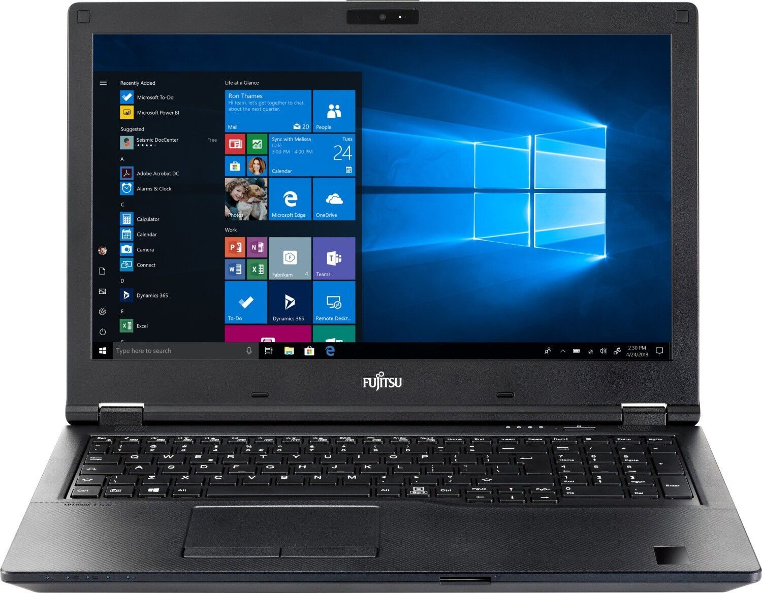 Fujitsu Lifebook E559 i5-8365U 15.6" 8 GB 256 GB SSD Win 11 Pro FR Parfait état Fujitsu reconditionné disponible sur Refurbed | Dero
