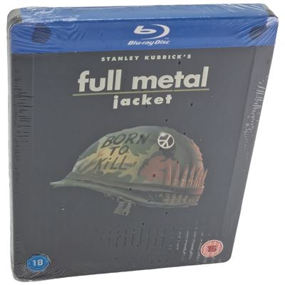 Full Metal Jacket Blu-ray SteelBook Débossé Zavvi edition Limitée Kubrick 2014 B État correct reconditionné disponible sur Fnac
