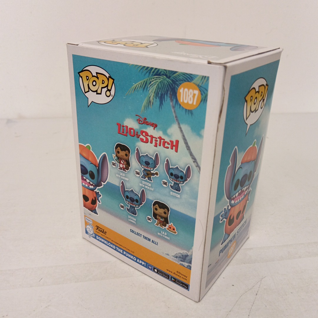 Voir photo 4 de Funko POP Stitch Citrouille #1087 - Disney - Figurine Vinyle Funko POP Stitch Citrouille #1087 - Disney - Figurine Vinyle Parfait état reconditionné photo 4