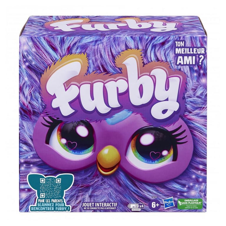 Furby Violet : Peluche Interactive et Amusante pour Enfants - Excellent état Parfait état Hasbro reconditionné disponible sur Pixmania