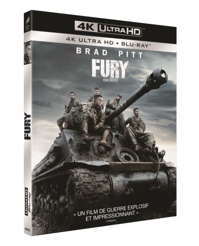 Acheter Fury Blu-ray 4K Ultra HD État correct - 17,10 € Fury Blu-ray 4K Ultra HD État correct reconditionné disponible sur Fnac