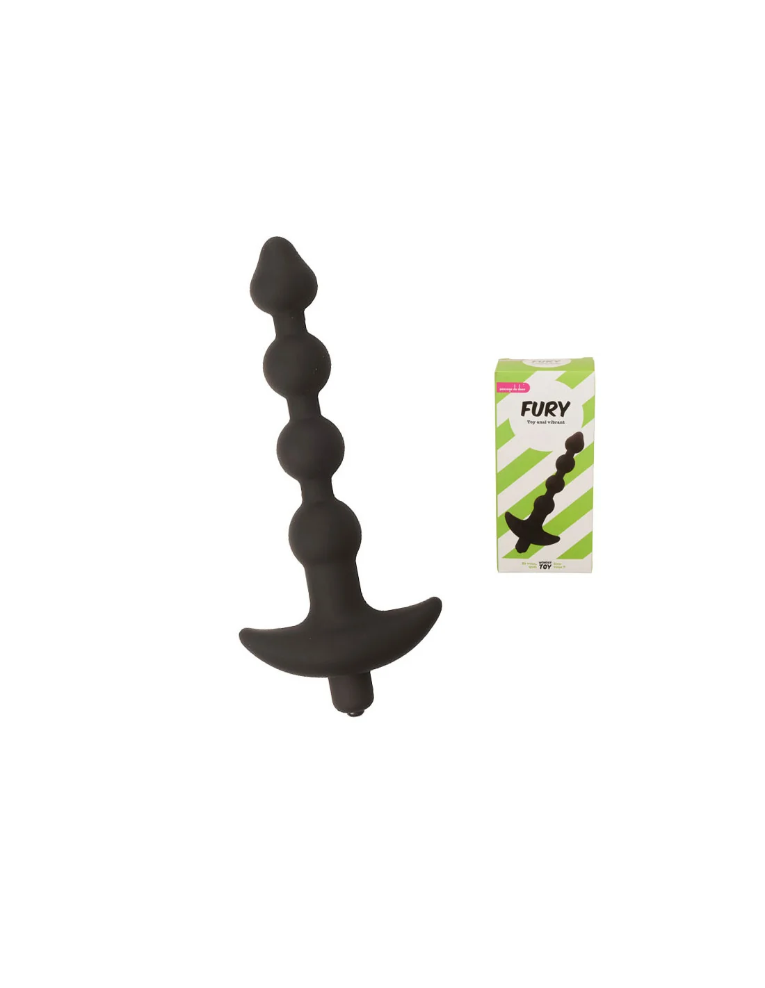 Fury toy anal vibrant — Parfait état / Noir reconditionné disponible sur Rejouis | Dero