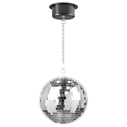 Fuzzix MB20M - Boule à Facettes 20 cm avec moteur, Disco Ball, DJ Light Effect, Boule Discothèque, Moteur 230V électrique État correct BeamZ reconditionné disponible sur Fnac