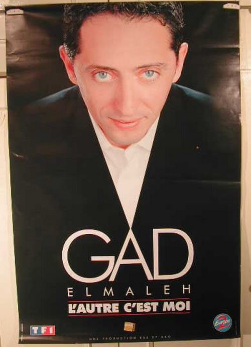 GAD Elmaleh - 80x120 cm - AFFICHE / POSTER État correct N/A reconditionné disponible sur Fnac
