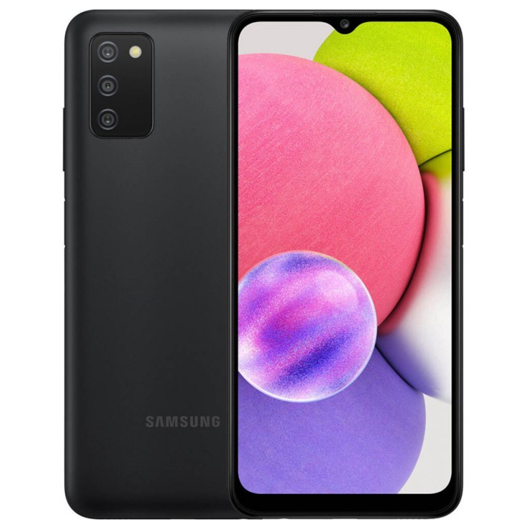 Galaxy A03s 32 Go, Noir, débloqué - Très bon état Très bon état Samsung reconditionné disponible sur Pixmania