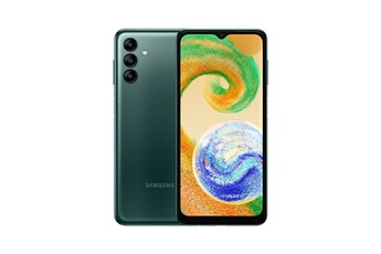 Galaxy A04s - 4G smartphone - double SIM - RAM 3 Go / Mémoire interne 32 Go - microSD slot - Ecran LCD - 6.5" - 1600 x 720 pixels (90 Hz) - 3 x État correct Samsung reconditionné disponible sur Darty