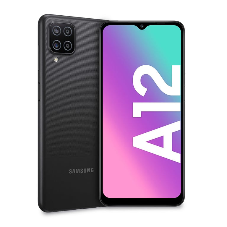 Galaxy A12 (4G) 64 Go, Noir - Excellent état Parfait état Samsung reconditionné disponible sur Pixmania
