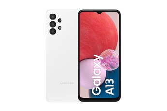 Galaxy A13 - 4G smartphone - double SIM - RAM 3 Go / Mémoire interne 32 Go - microSD slot - Ecran LCD - 6.6" - 2408 x 1080 pixels - 4x caméras État correct Samsung reconditionné disponible sur Darty